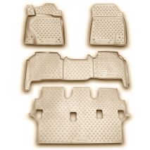 ΜΑΡΚΕ ΠΑΤΑΚΙΑ ΣΕ ΣΚΑΦΗ TPE ΛΑΣΤΙΧΟ ΓΙΑ LEXUS LX570 2007+  ΣΕ ΜΠΕΖ ΧΡΩΜΑ NOVLINE - 4 ΤΕΜ. Auto Moto Tyres 