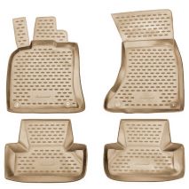 ΜΑΡΚΕ ΠΑΤΑΚΙΑ ΣΕ ΣΚΑΦΗ TPE ΛΑΣΤΙΧΟ ΓΙΑ AUDI Q5 2008-2017  ΣΕ ΜΠΕΖ ΧΡΩΜΑ NOVLINE - 4 ΤΕΜ. Auto Moto Tyres 