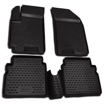 ΜΑΡΚΕ ΠΑΤΑΚΙΑ ΣΕ ΣΚΑΦΗ TPE ΛΑΣΤΙΧΟ ΓΙΑ CHEVROLET AVEO 5D 2003-2011  ΣΕ ΜΑΥΡΟ ΧΡΩΜΑ NOVLINE - 4 ΤΕΜ. Auto Moto Tyres 