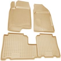 ΜΑΡΚΕ ΠΑΤΑΚΙΑ ΣΕ ΣΚΑΦΗ TPE ΛΑΣΤΙΧΟ ΓΙΑ CHEVROLET CAPTIVA 5D 2006-2011  ΣΕ ΜΠΕΖ ΧΡΩΜΑ NOVLINE - 4 ΤΕΜ. Auto Moto Tyres 