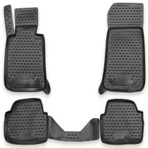 ΜΑΡΚΕ ΠΑΤΑΚΙΑ ΣΕ ΣΚΑΦΗ TPE ΛΑΣΤΙΧΟ ΓΙΑ BMW ΣΕΙΡΑ 1 3D 2004-2011  ΣΕ ΑΝΘΡΑΚΙ ΣΚΟΥΡΟ ΓΚΡΙ ΧΡΩΜΑ NOVLINE - 4 ΤΕΜ. Auto Moto Tyres 