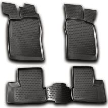 ΜΑΡΚΕ ΠΑΤΑΚΙΑ ΣΕ ΣΚΑΦΗ TPE ΛΑΣΤΙΧΟ ΓΙΑ DAEWOO NEXIA 1995-2007  ΣΕ ΑΝΘΡΑΚΙ ΣΚΟΥΡΟ ΓΚΡΙ ΧΡΩΜΑ NOVLINE - 4 ΤΕΜ. Auto Moto Tyres 