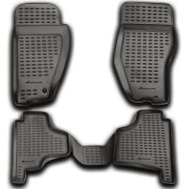 ΜΑΡΚΕ ΠΑΤΑΚΙΑ ΣΕ ΣΚΑΦΗ TPE ΛΑΣΤΙΧΟ ΓΙΑ DODGE NITRO 07/2007+  ΣΕ ΑΝΘΡΑΚΙ ΣΚΟΥΡΟ ΓΚΡΙ ΧΡΩΜΑ NOVLINE - 4 ΤΕΜ. Auto Moto Tyres 