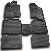 ΜΑΡΚΕ ΠΑΤΑΚΙΑ ΣΕ ΣΚΑΦΗ TPE ΛΑΣΤΙΧΟ ΓΙΑ HYUNDAI ix-55 2008-2015  ΣΕ ΑΝΘΡΑΚΙ ΣΚΟΥΡΟ ΓΚΡΙ ΧΡΩΜΑ NOVLINE - 6 ΤΕΜ. Auto Moto Tyres 