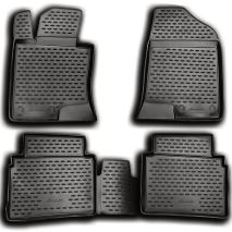 ΜΑΡΚΕ ΠΑΤΑΚΙΑ ΣΕ ΣΚΑΦΗ TPE ΛΑΣΤΙΧΟ ΓΙΑ HYUNDAI SONATA 2010+  ΣΕ ΑΝΘΡΑΚΙ ΣΚΟΥΡΟ ΓΚΡΙ ΧΡΩΜΑ NOVLINE - 4 ΤΕΜ. Auto Moto Tyres 