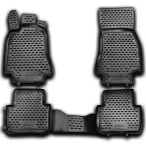 ΜΑΡΚΕ ΠΑΤΑΚΙΑ ΣΕ ΣΚΑΦΗ TPE ΛΑΣΤΙΧΟ ΓΙΑ JAGUAR XF 03/2008-2015  ΣΕ ΑΝΘΡΑΚΙ ΣΚΟΥΡΟ ΓΚΡΙ ΧΡΩΜΑ NOVLINE - 4 ΤΕΜ. Auto Moto Tyres 