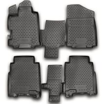 ΜΑΡΚΕ ΠΑΤΑΚΙΑ ΣΕ ΣΚΑΦΗ TPE ΛΑΣΤΙΧΟ ΓΙΑ HONDA FR-V 01/2007-2011  ΣΕ ΑΝΘΡΑΚΙ ΣΚΟΥΡΟ ΓΚΡΙ ΧΡΩΜΑ NOVLINE - 4 ΤΕΜ. Auto Moto Tyres 