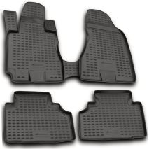 ΜΑΡΚΕ ΠΑΤΑΚΙΑ ΣΕ ΣΚΑΦΗ TPE ΛΑΣΤΙΧΟ ΓΙΑ HYUNDAI TUCSON 04/2004-02/2010  ΣΕ ΑΝΘΡΑΚΙ ΣΚΟΥΡΟ ΓΚΡΙ ΧΡΩΜΑ NOVLINE - 4 ΤΕΜ. Auto Moto Tyres 