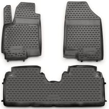 ΜΑΡΚΕ ΠΑΤΑΚΙΑ ΣΕ ΣΚΑΦΗ TPE ΛΑΣΤΙΧΟ ΓΙΑ KIA VENGA (NO BRIDGE) 02/10+  (ΑΝΘΡΑΚΙ/ΣΚΟΥΡΟ ΓΚΡΙ) Auto Moto Tyres 