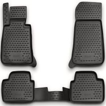 ΜΑΡΚΕ ΠΑΤΑΚΙΑ ΣΕ ΣΚΑΦΗ TPE ΛΑΣΤΙΧΟ ΓΙΑ BMW ΣΕΙΡΑ 1 5D 2004-2011  ΣΕ ΑΝΘΡΑΚΙ ΣΚΟΥΡΟ ΓΚΡΙ ΧΡΩΜΑ NOVLINE - 4 ΤΕΜ. Auto Moto Tyres 