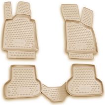 ΜΑΡΚΕ ΠΑΤΑΚΙΑ ΣΕ ΣΚΑΦΗ TPE ΛΑΣΤΙΧΟ ΓΙΑ AUDI A3 3D 2003-2014  ΣΕ ΜΠΕΖ ΧΡΩΜΑ NOVLINE - 4 ΤΕΜ. Auto Moto Tyres 