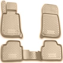 ΜΑΡΚΕ ΠΑΤΑΚΙΑ ΣΕ ΣΚΑΦΗ TPE ΛΑΣΤΙΧΟ ΓΙΑ BMW ΣΕΙΡΑ 3 E90 2006-2012  ΣΕ ΜΠΕΖ ΧΡΩΜΑ NOVLINE - 4 ΤΕΜ. Auto Moto Tyres 