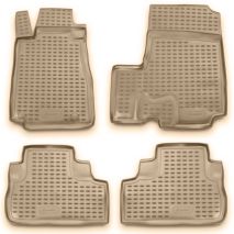 ΜΑΡΚΕ ΠΑΤΑΚΙΑ ΣΕ ΣΚΑΦΗ TPE ΛΑΣΤΙΧΟ ΓΙΑ HONDA CR-V 01/2007-2012  ΣΕ ΜΠΕΖ ΧΡΩΜΑ NOVLINE - 4 ΤΕΜ. Auto Moto Tyres 