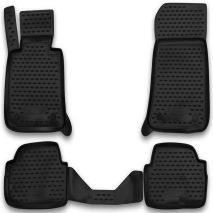 ΜΑΡΚΕ ΠΑΤΑΚΙΑ ΣΕ ΣΚΑΦΗ TPE ΛΑΣΤΙΧΟ ΓΙΑ BMW ΣΕΙΡΑ 1 3D 2004-2011  ΣΕ ΜΑΥΡΟ ΧΡΩΜΑ NOVLINE - 4 ΤΕΜ. Auto Moto Tyres 