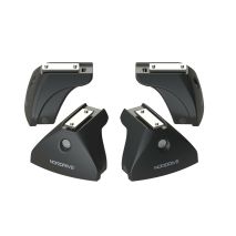 ΣΤΑΝΤΑΡ ΠΟΔΙ ΜΕ ΚΑΠΑΚΙΑ ΚΑΙ ΚΛΕΙΔΑΡΙΑ  EVOS LP LOW PROFILE (111x 70mm ) ΧΑΜΗΛΟ ΠΡΟΦΙΛ NORDRIVE - 4 ΤΕΜ. Auto Moto Tyres 