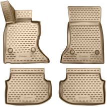 ΜΑΡΚΕ ΠΑΤΑΚΙΑ ΣΕ ΣΚΑΦΗ TPE ΛΑΣΤΙΧΟ ΓΙΑ BMW ΣΕΙΡΑ 5 F10 2010-2013  ΣΕ ΜΠΕΖ ΧΡΩΜΑ NOVLINE - 4 ΤΕΜ. Auto Moto Tyres 