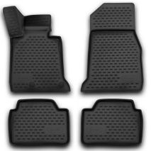 ΜΑΡΚΕ ΠΑΤΑΚΙΑ ΣΕ ΣΚΑΦΗ TPE ΛΑΣΤΙΧΟ ΓΙΑ BMW ΣΕΙΡΑ 1 F20 2011-2019  ΣΕ ΜΑΥΡΟ ΧΡΩΜΑ NOVLINE - 4 ΤΕΜ. Auto Moto Tyres 