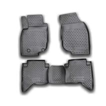 ΜΑΡΚΕ ΠΑΤΑΚΙΑ ΣΕ ΣΚΑΦΗ TPE ΛΑΣΤΙΧΟ ΓΙΑ TOYOTA HILUX 4D 2011-2015  ΣΕ ΜΑΥΡΟ ΧΡΩΜΑ NOVLINE - 4 ΤΕΜ. Auto Moto Tyres 