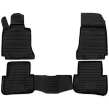 ΜΑΡΚΕ ΠΑΤΑΚΙΑ ΣΕ ΣΚΑΦΗ TPE ΛΑΣΤΙΧΟ ΓΙΑ MERCEDES C CLASS W204 2007-2014  ΣΕ ΜΑΥΡΟ ΧΡΩΜΑ NOVLINE - 4 ΤΕΜ. Auto Moto Tyres 