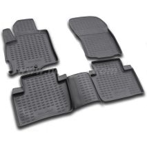 ΜΑΡΚΕ ΠΑΤΑΚΙΑ ΣΕ ΣΚΑΦΗ TPE ΛΑΣΤΙΧΟ ΓΙΑ MITSUBISHI OUTLANDER XL 02/2007-2012  ΣΕ ΜΑΥΡΟ ΧΡΩΜΑ NOVLINE - 4 ΤΕΜ. Auto Moto Tyres 