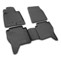 ΠΑΤΑΚΙΑ ΣΕ ΣΚΑΦΗ TPE ΛΑΣΤΙΧΟ ΓΙΑ MITSUBISHI PAJERO (V80) 5D 2006+ ΣΕ ΜΑΥΡΟ ΧΡΩΜΑ NOVLINE - 4 ΤΕΜ. Auto Moto Tyres 