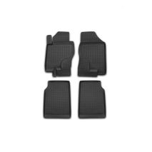 ΜΑΡΚΕ ΠΑΤΑΚΙΑ ΣΕ ΣΚΑΦΗ TPE ΛΑΣΤΙΧΟ ΓΙΑ NISSAN NAVARA 4D D40 2005+ 4ΤΕΜ. (ΜΕΓΑΛΗ  ΠΟΡΤΑ ΠΙΣΩ 4D) ΜΑΥΡΟ Auto Moto Tyres 