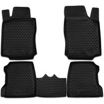 ΜΑΡΚΕ ΠΑΤΑΚΙΑ ΣΕ ΣΚΑΦΗ TPE ΛΑΣΤΙΧΟ ΓΙΑ OPEL COMBO 2001+ ΣΕ ΑΝΘΡΑΚΙ/ΣΚΟΥΡΟ ΓΚΡΙ ΧΡΩΜΑ - 4 Τεμ. Auto Moto Tyres 