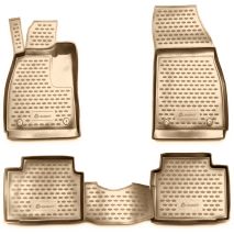 ΜΑΡΚΕ ΠΑΤΑΚΙΑ ΣΕ ΣΚΑΦΗ TPE ΛΑΣΤΙΧΟ ΓΙΑ OPEL INSIGNIA 2008-2017  ΣΕ ΜΠΕΖ ΧΡΩΜΑ NOVLINE - 4 ΤΕΜ. Auto Moto Tyres 