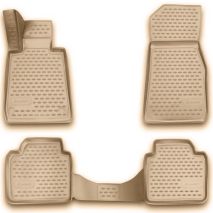 ΜΑΡΚΕ ΠΑΤΑΚΙΑ ΣΕ ΣΚΑΦΗ TPE ΛΑΣΤΙΧΟ ΓΙΑ BMW ΣΕΙΡΑ 3 F30 2012-2018  ΣΕ ΜΠΕΖ ΧΡΩΜΑ NOVLINE - 4 ΤΕΜ. Auto Moto Tyres 