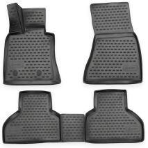 ΜΑΡΚΕ ΠΑΤΑΚΙΑ ΣΕ ΣΚΑΦΗ TPE ΛΑΣΤΙΧΟ ΓΙΑ BMW X5 F15 2013-2018  ΣΕ ΑΝΘΡΑΚΙ ΣΚΟΥΡΟ ΓΚΡΙ ΧΡΩΜΑ NOVLINE - 4 ΤΕΜ. Auto Moto Tyres 