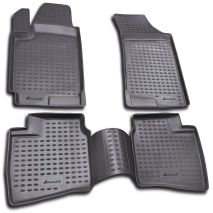 ΜΑΡΚΕ ΠΑΤΑΚΙΑ ΣΕ ΣΚΑΦΗ TPE ΛΑΣΤΙΧΟ ΓΙΑ HYUNDAI ELANTRA 3D 2007-2011  ΣΕ ΑΝΘΡΑΚΙ ΣΚΟΥΡΟ ΓΚΡΙ ΧΡΩΜΑ NOVLINE - 4 ΤΕΜ. Auto Moto Tyres 