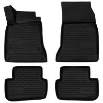 ΜΑΡΚΕ ΠΑΤΑΚΙΑ ΣΕ ΣΚΑΦΗ TPE ΛΑΣΤΙΧΟ ΓΙΑ MERCEDES A CLASS W176 2012-2018  ΣΕ ΜΑΥΡΟ ΧΡΩΜΑ NOVLINE - 4 ΤΕΜ. Auto Moto Tyres 