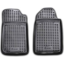 ΜΑΡΚΕ ΠΑΤΑΚΙΑ ΣΕ ΣΚΑΦΗ TPE ΛΑΣΤΙΧΟ ΓΙΑ RENAULT KANGOO 1998-2013  ΣΕ ΑΝΘΡΑΚΙ ΣΚΟΥΡΟ ΓΚΡΙ ΧΡΩΜΑ NOVLINE - 2 ΤΕΜ. Auto Moto Tyres 