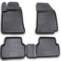 ΜΑΡΚΕ ΠΑΤΑΚΙΑ ΣΕ ΣΚΑΦΗ TPE ΛΑΣΤΙΧΟ ΓΙΑ RENAULT LAGUNA 2001-2007  ΣΕ ΑΝΘΡΑΚΙ ΣΚΟΥΡΟ ΓΚΡΙ ΧΡΩΜΑ NOVLINE - 4 ΤΕΜ. Auto Moto Tyres 