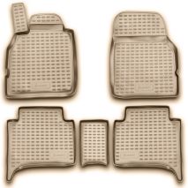 ΜΑΡΚΕ ΠΑΤΑΚΙΑ ΣΕ ΣΚΑΦΗ TPE ΛΑΣΤΙΧΟ ΓΙΑ RENAUL SCENIC 2003+  ΣΕ ΜΠΕΖ ΧΡΩΜΑ NOVLINE - 5 ΤΕΜ. Auto Moto Tyres 