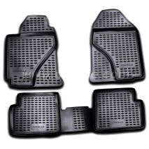 ΜΑΡΚΕ ΠΑΤΑΚΙΑ ΣΕ ΣΚΑΦΗ TPE ΛΑΣΤΙΧΟ ΓΙΑ TOYOTA COROLLA 2002-2007  ΣΕ ΜΑΥΡΟ ΧΡΩΜΑ NOVLINE - 4 ΤΕΜ. Auto Moto Tyres 