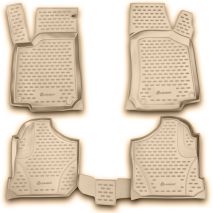 ΜΑΡΚΕ ΠΑΤΑΚΙΑ ΣΕ ΣΚΑΦΗ TPE ΛΑΣΤΙΧΟ ΓΙΑ VW GOLF 4 1998-2004 / VW BORA 1998-2005  ΣΕ ΜΠΕΖ ΧΡΩΜΑ NOVLINE - 4 ΤΕΜ. Auto Moto Tyres 