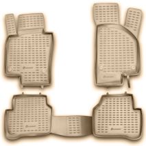 ΜΑΡΚΕ ΠΑΤΑΚΙΑ ΣΕ ΣΚΑΦΗ TPE ΛΑΣΤΙΧΟ ΓΙΑ VW PASSAT B6 09/2005-2010  ΣΕ ΜΠΕΖ ΧΡΩΜΑ NOVLINE - 4 ΤΕΜ. Auto Moto Tyres 