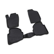 ΜΑΡΚΕ ΠΑΤΑΚΙΑ ΣΕ ΣΚΑΦΗ TPE ΛΑΣΤΙΧΟ ΓΙΑ VW POLO 11/2001-08/2009  ΣΕ ΜΑΥΡΟ ΧΡΩΜΑ NOVLINE - 4 ΤΕΜ. Auto Moto Tyres 