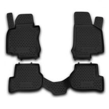 ΜΑΡΚΕ ΠΑΤΑΚΙΑ ΣΕ ΣΚΑΦΗ TPE ΛΑΣΤΙΧΟ ΓΙΑ VW GOLF 6 5D 04/2009-2012 (ΧΩΡΙΣ ΤΕΜΠΕΛΗ)  ΣΕ ΜΑΥΡΟ ΧΡΩΜΑ NOVLINE - 4 ΤΕΜ. Auto Moto Tyres 