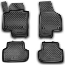 ΜΑΡΚΕ ΠΑΤΑΚΙΑ ΣΕ ΣΚΑΦΗ TPE ΛΑΣΤΙΧΟ ΓΙΑ VW JETTA 2011-2018  ΣΕ ΑΝΘΡΑΚΙ ΣΚΟΥΡΟ ΓΚΡΙ ΧΡΩΜΑ NOVLINE - 4 ΤΕΜ. Auto Moto Tyres 