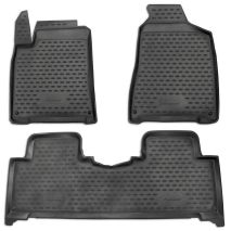 ΜΑΡΚΕ ΠΑΤΑΚΙΑ ΣΕ ΣΚΑΦΗ TPE ΛΑΣΤΙΧΟ ΓΙΑ SSANGYONG KORANDO 2010-2019  ΣΕ ΑΝΘΡΑΚΙ ΣΚΟΥΡΟ ΓΚΡΙ ΧΡΩΜΑ NOVLINE - 3 ΤΕΜ. Auto Moto Tyres 