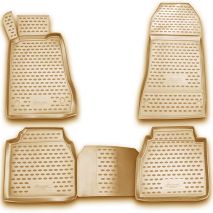 ΜΑΡΚΕ ΠΑΤΑΚΙΑ ΣΕ ΣΚΑΦΗ TPE ΛΑΣΤΙΧΟ ΓΙΑ MERCEDES E CLASS W210 4D / 5D 1995-2003  ΣΕ ΜΠΕΖ ΧΡΩΜΑ NOVLINE - 4 ΤΕΜ. Auto Moto Tyres 