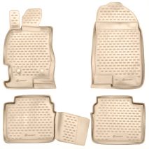 ΜΑΡΚΕ ΠΑΤΑΚΙΑ ΣΕ ΣΚΑΦΗ TPE ΛΑΣΤΙΧΟ ΓΙΑ MAZDA 6 2007-12/2012  ΣΕ ΜΠΕΖ ΧΡΩΜΑ NOVLINE - 4 ΤΕΜ. Auto Moto Tyres 