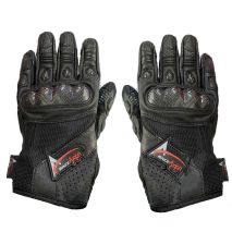 ΓΑΝΤΙΑ ΜΗΧΑΝΗΣ ΔΕΡΜΑΤΙΝΑ ΜΕ ΚΟΚΚΑΛΟ ΠΡΟΣΤΑΣΙΑΣ (3ΧL) ΜΑΥΡΟ ΧΡΩΜΑ ΜΕ ΛΟΓΟΤΥΠΟ RACE AXION - 2ΤΕΜ. Auto Moto Tyres 