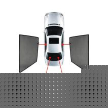 ΚΟΥΡΤΙΝΑΚΙΑ ΜΑΡΚΕ CAR SHADES ΓΙΑ KIA PICANTO 3D 2011+ - 4 ΤΕΜ. Auto Moto Tyres 