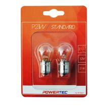 P21W 12V 21W BA15s ΜΟΝΟΠΟΛΙΚΟ POWERTEC STANDARD ΑΛΟΓΟΝΟΥ 2ΤΕΜ. Auto Moto Tyres 