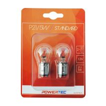P21/5W 12V 21/5W BAY15d ΔΙΠΟΛΙΚΟ (STOP) POWERTEC STANDARD ΑΛΟΓΟΝΟΥ 2ΤΕΜ. Auto Moto Tyres 