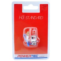 Λαμπάκι Αλογόνου H3 12V 60/55W PK22s  POWERTEC STANDARD ΑΛΟΓΟΝΟΥ 1ΤΕΜ. Auto Moto Tyres 