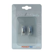 T10 W5W 12V 5W W2,1x9,5d 3.500K 130%  (ΚΑΡΦΩΤΟ ΑΚΑΛΥΚΟ) ΧΡΩΜΙΟ  ΠΟΡΤΟΚΑΛΙ POWERTEC PLATINUM 2ΤΕΜ. Auto Moto Tyres 